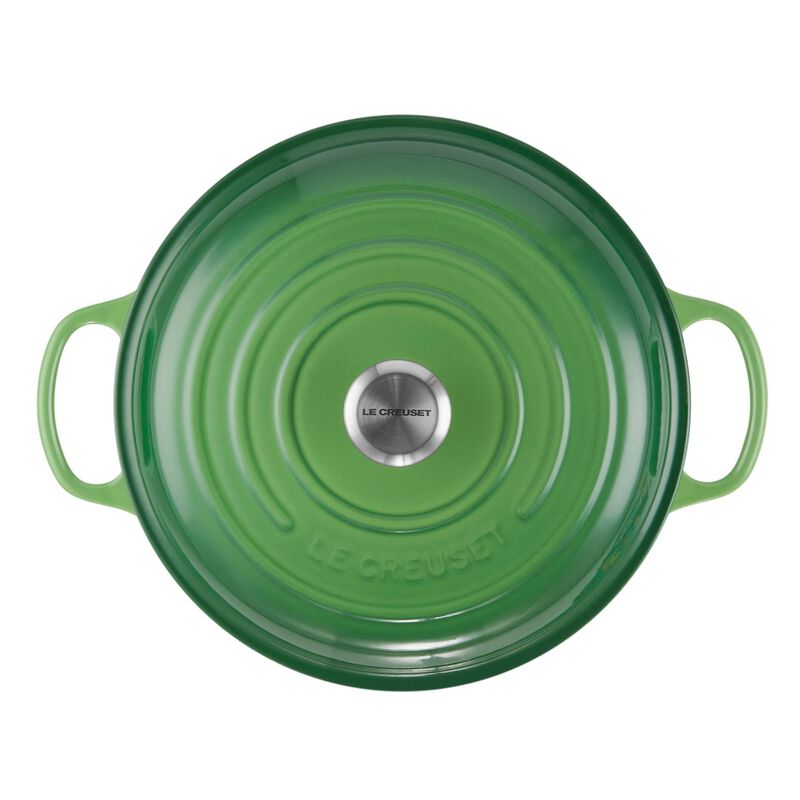 Le Creuset Cast Iron Shallow Casserole 30cm - Bamboo Green image number 1